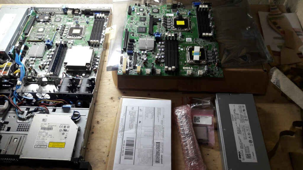 Dell Poweredge R410 troca de componentes
